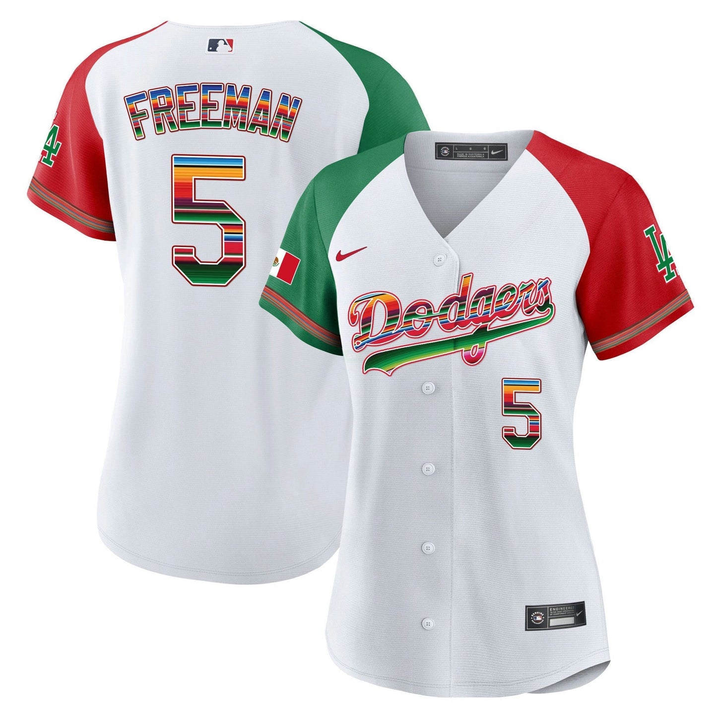 Camisa MLB Los Angeles Dodgers Women’s Mexico Baseball Limited Jersey