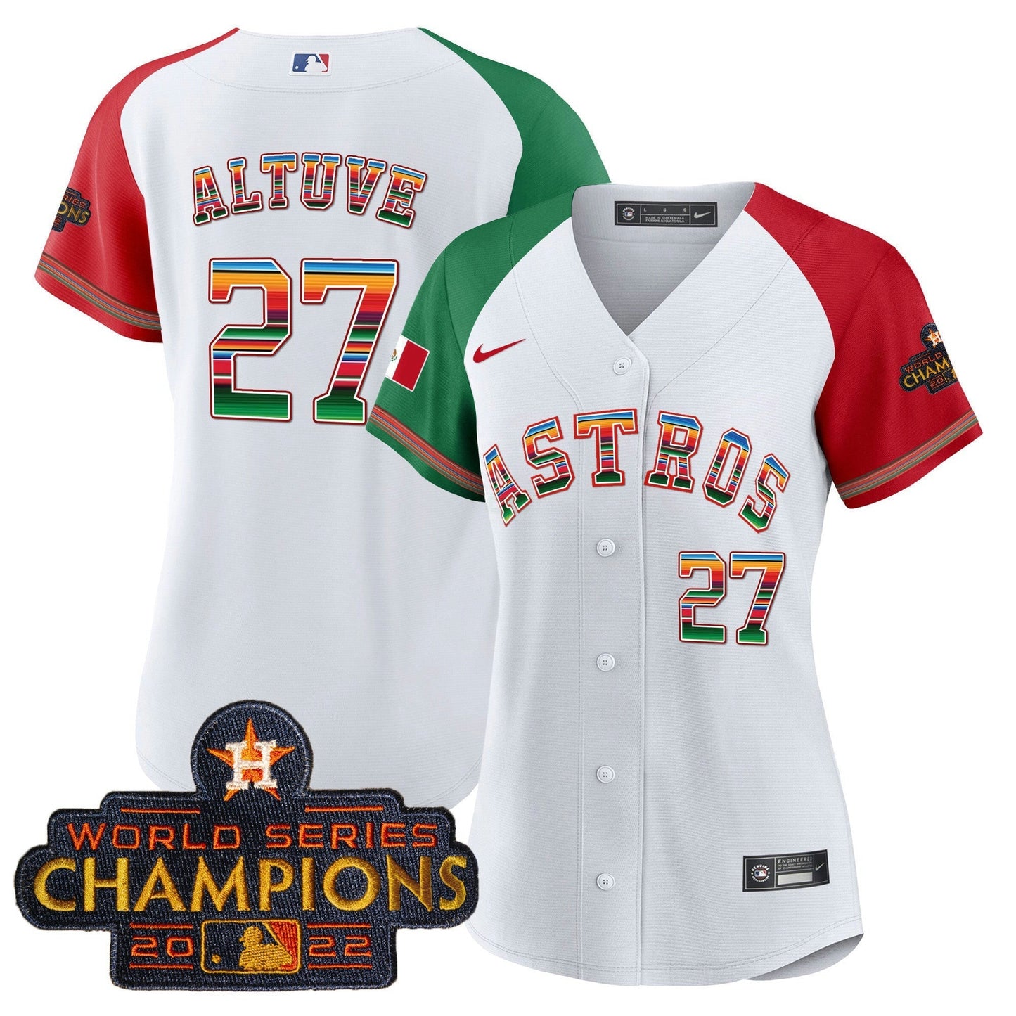 Camisa MLB Houston Astros Women’s Mexico Baseball Limited Jersey