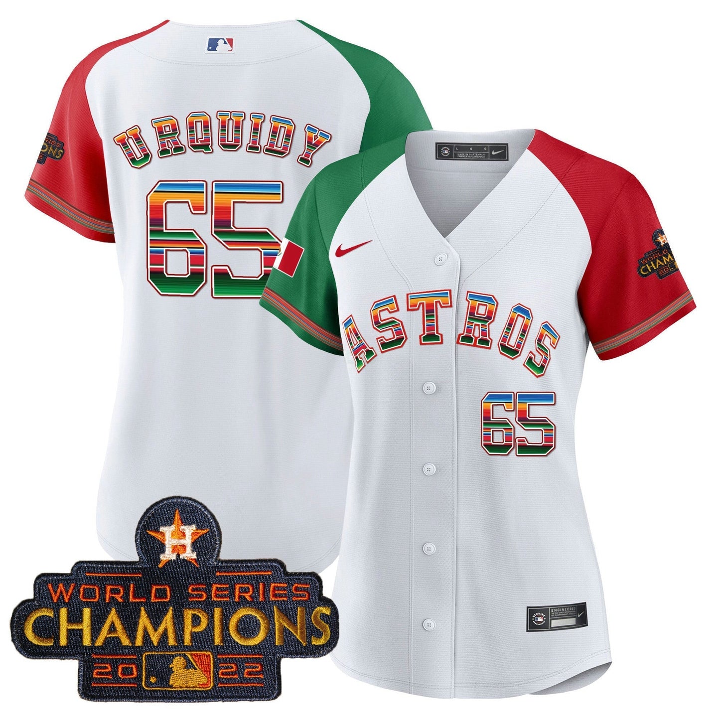 Camisa MLB Houston Astros Women’s Mexico Baseball Limited Jersey