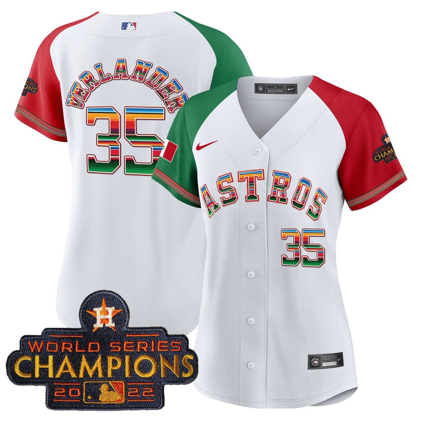 Camisa MLB Houston Astros Women’s Mexico Baseball Limited Jersey