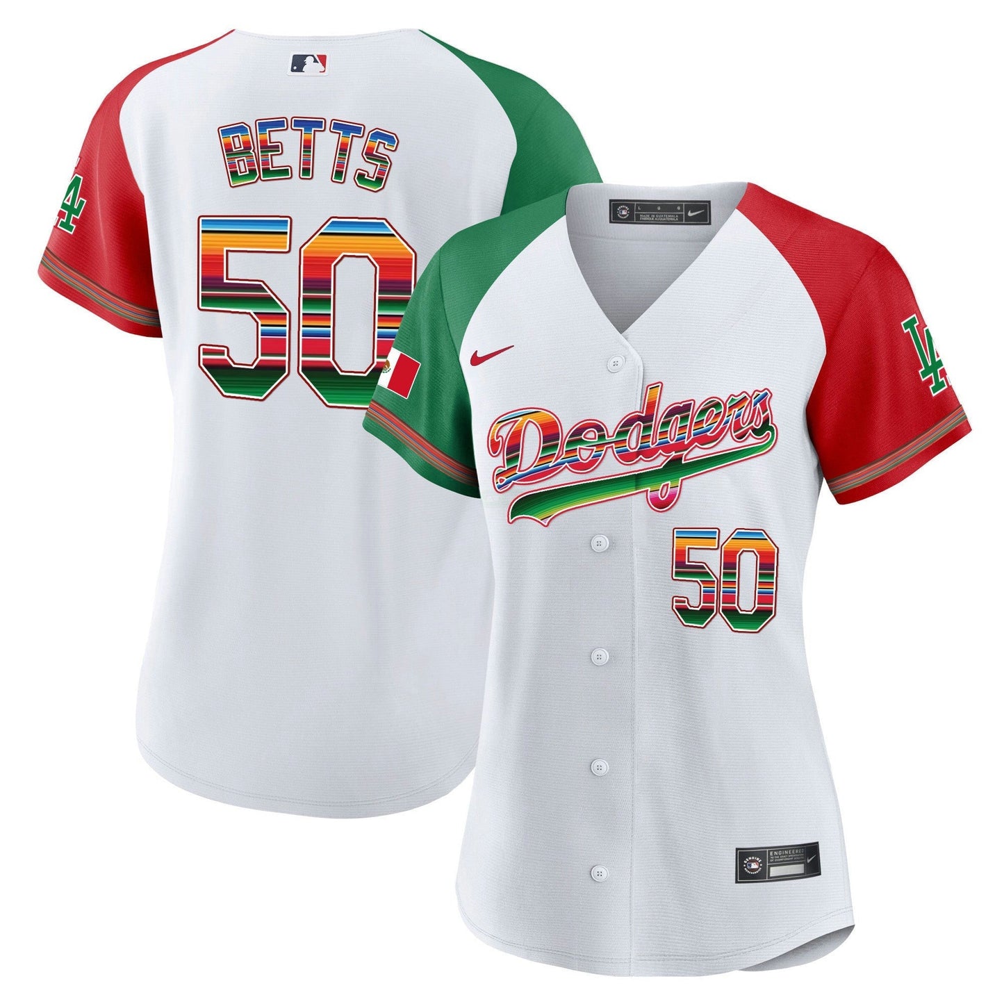 Camisa MLB Los Angeles Dodgers Women’s Mexico Baseball Limited Jersey