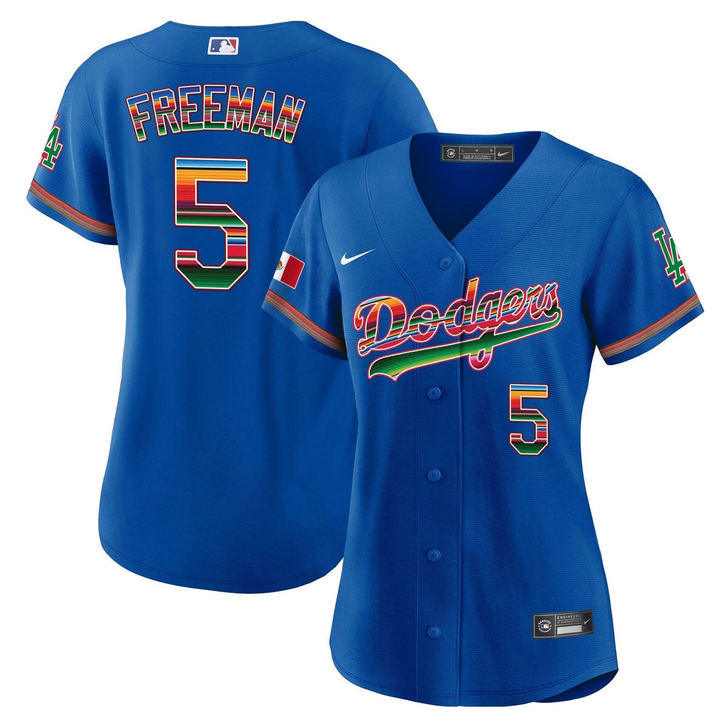 Camisa MLB Los Angeles Dodgers Women’s Mexico Baseball Limited Jersey