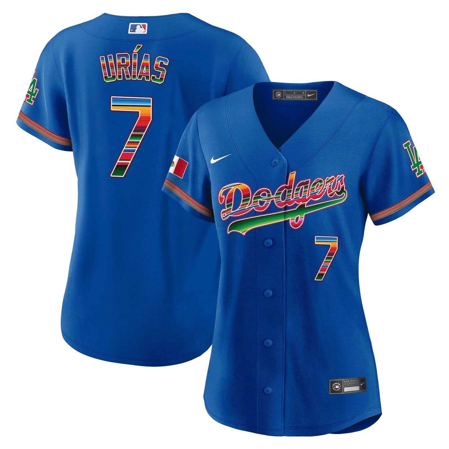 Camisa MLB Los Angeles Dodgers Women’s Mexico Baseball Limited Jersey