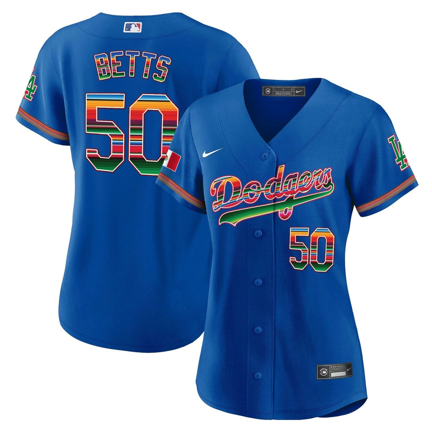 Camisa MLB Los Angeles Dodgers Women’s Mexico Baseball Limited Jersey