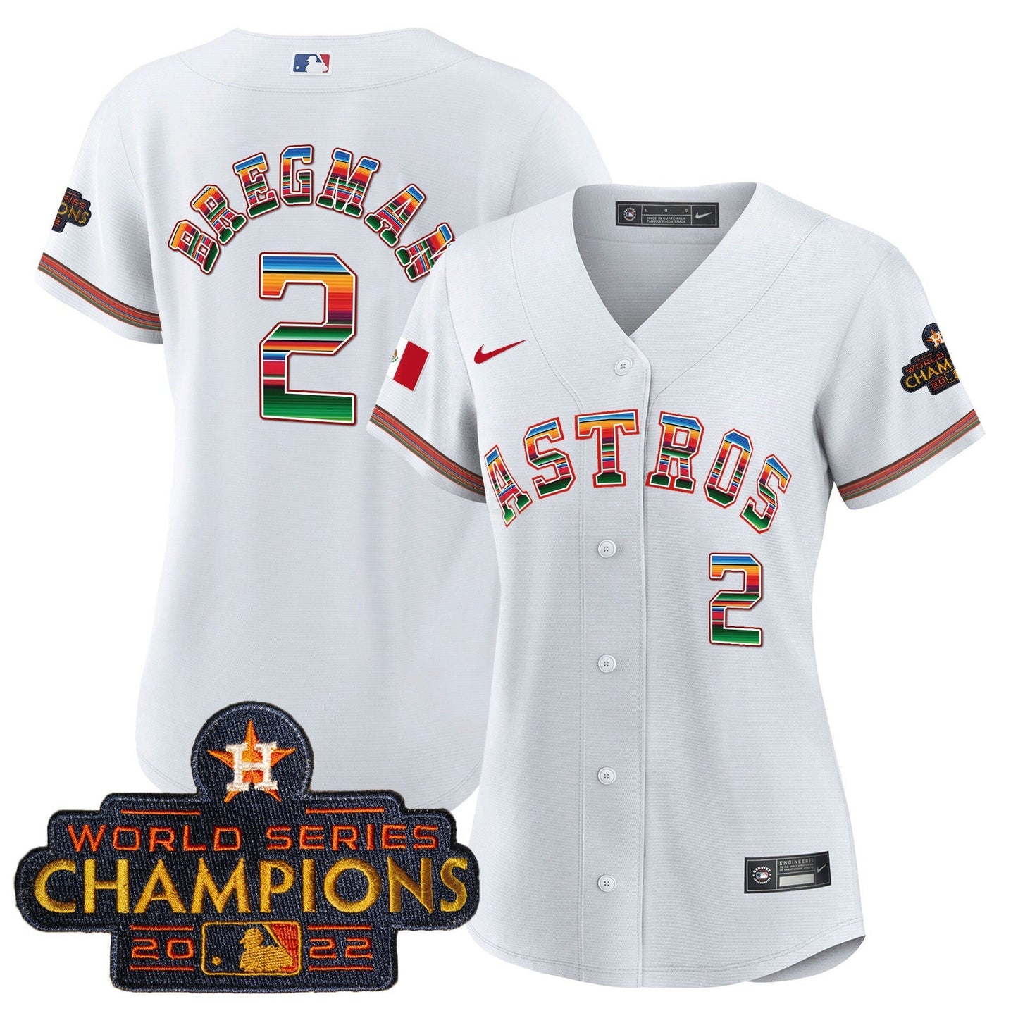 Camisa MLB Houston Astros Women’s Mexico Baseball Limited Jersey