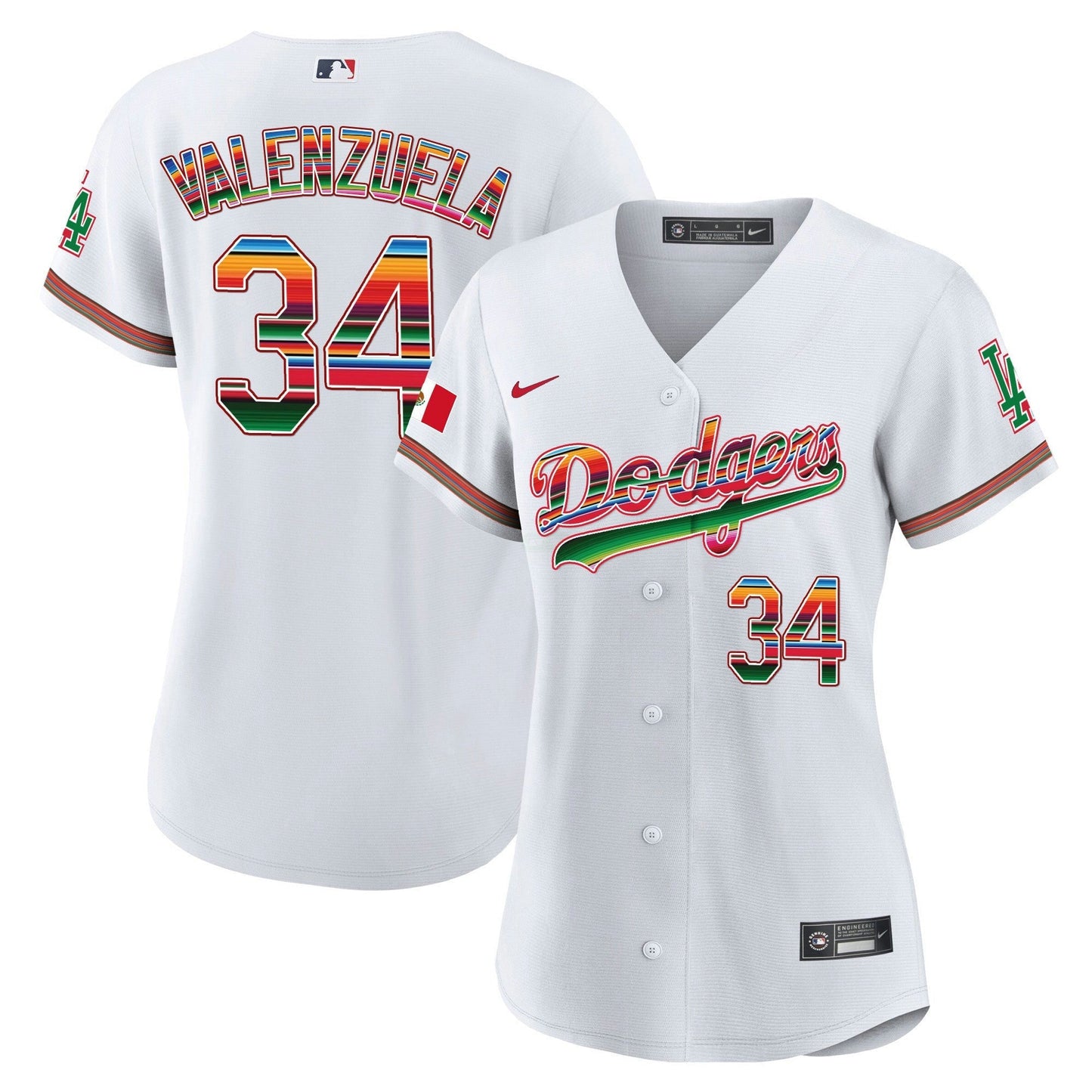 Camisa MLB Los Angeles Dodgers Women’s Mexico Baseball Limited Jersey