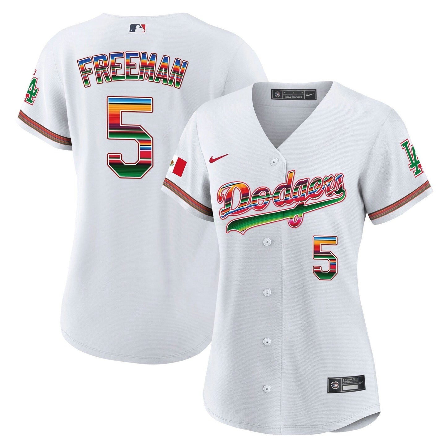Camisa MLB Los Angeles Dodgers Women’s Mexico Baseball Limited Jersey