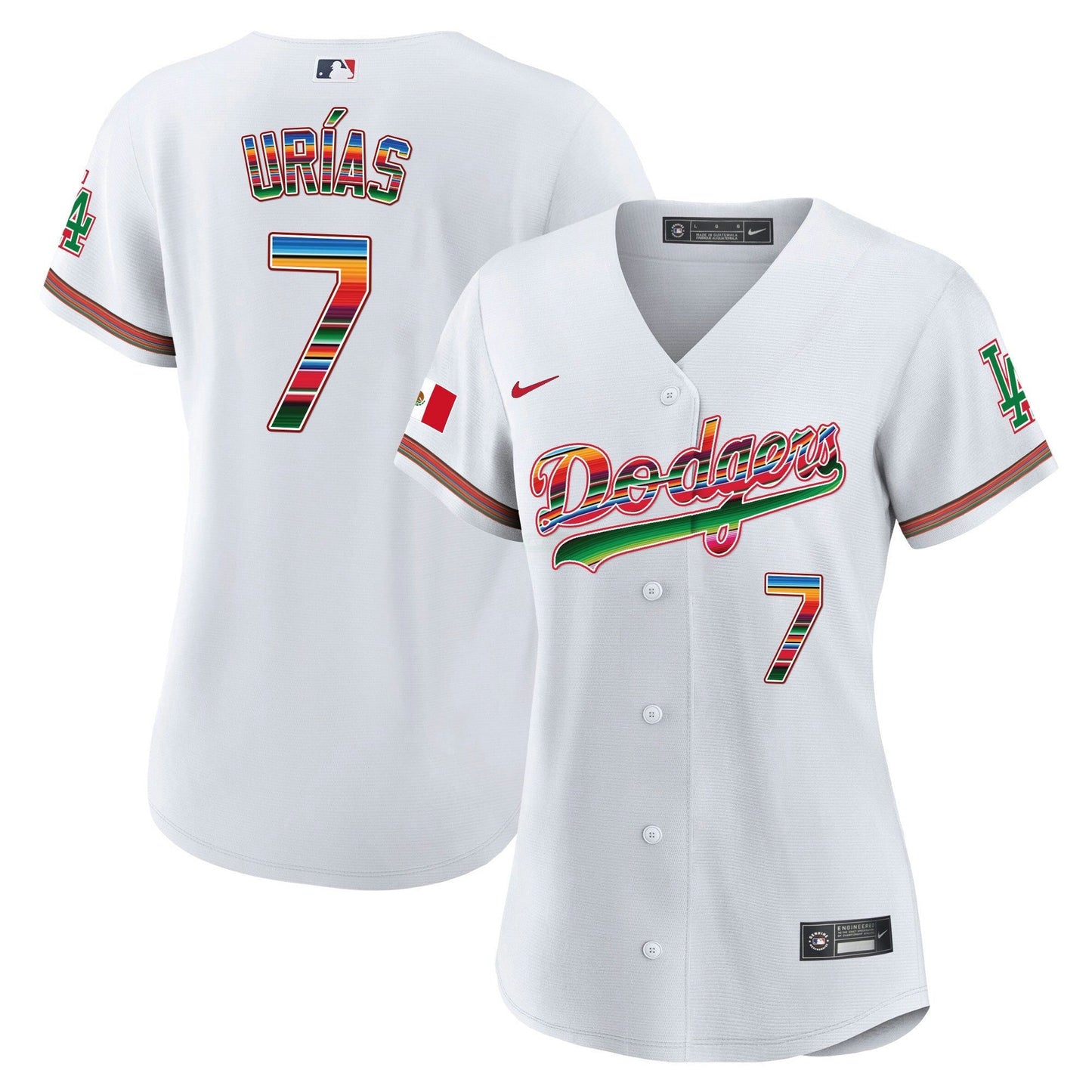 Camisa MLB Los Angeles Dodgers Women’s Mexico Baseball Limited Jersey