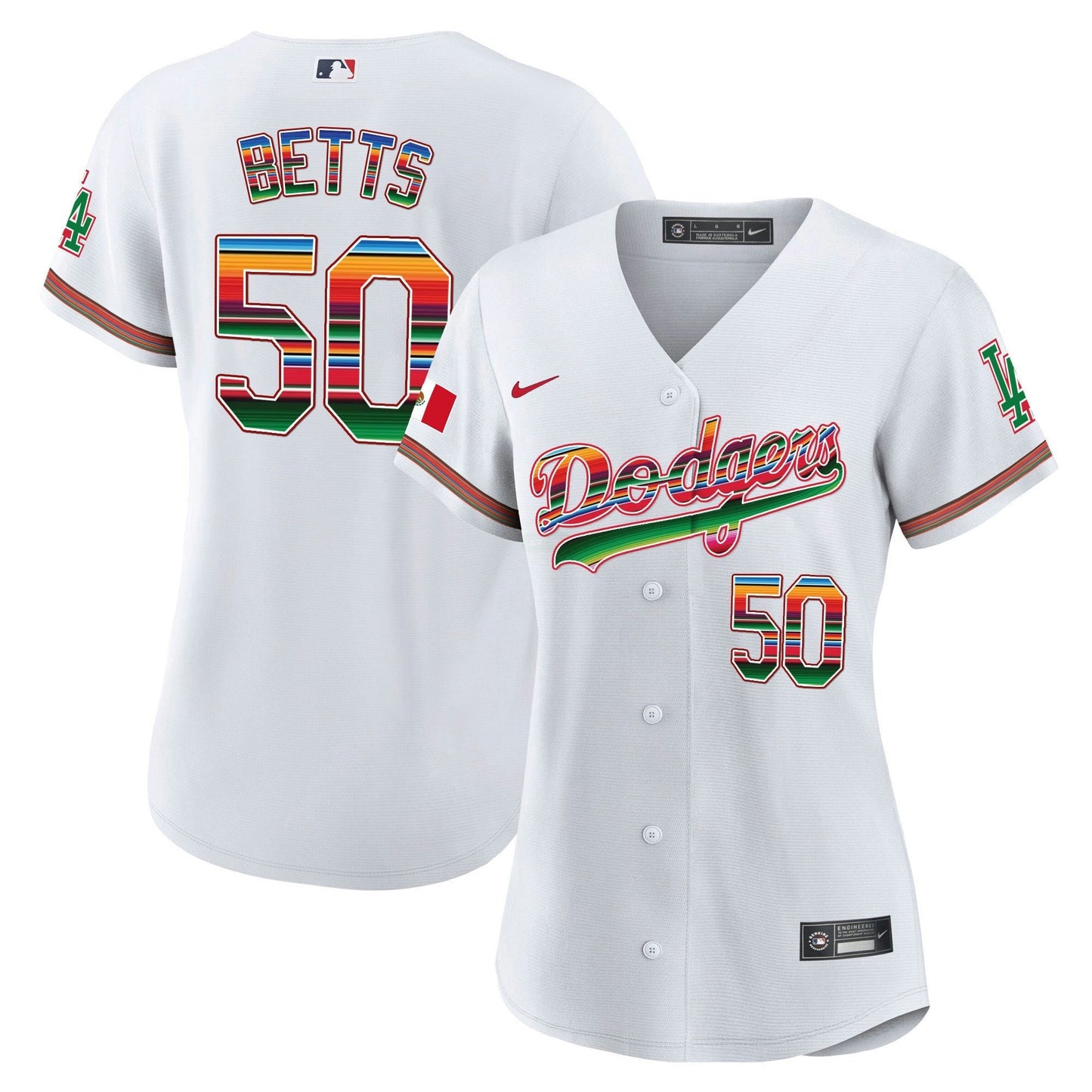 Camisa MLB Los Angeles Dodgers Women’s Mexico Baseball Limited Jersey