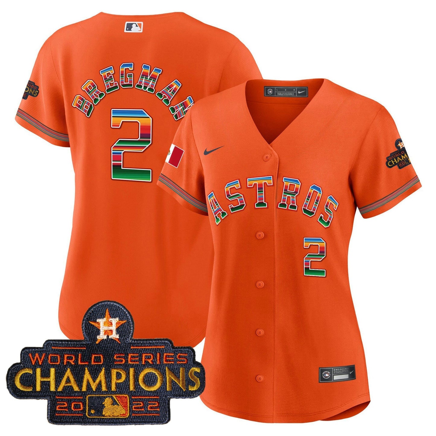 Camisa MLB Houston Astros Women’s Mexico Baseball Limited Jersey