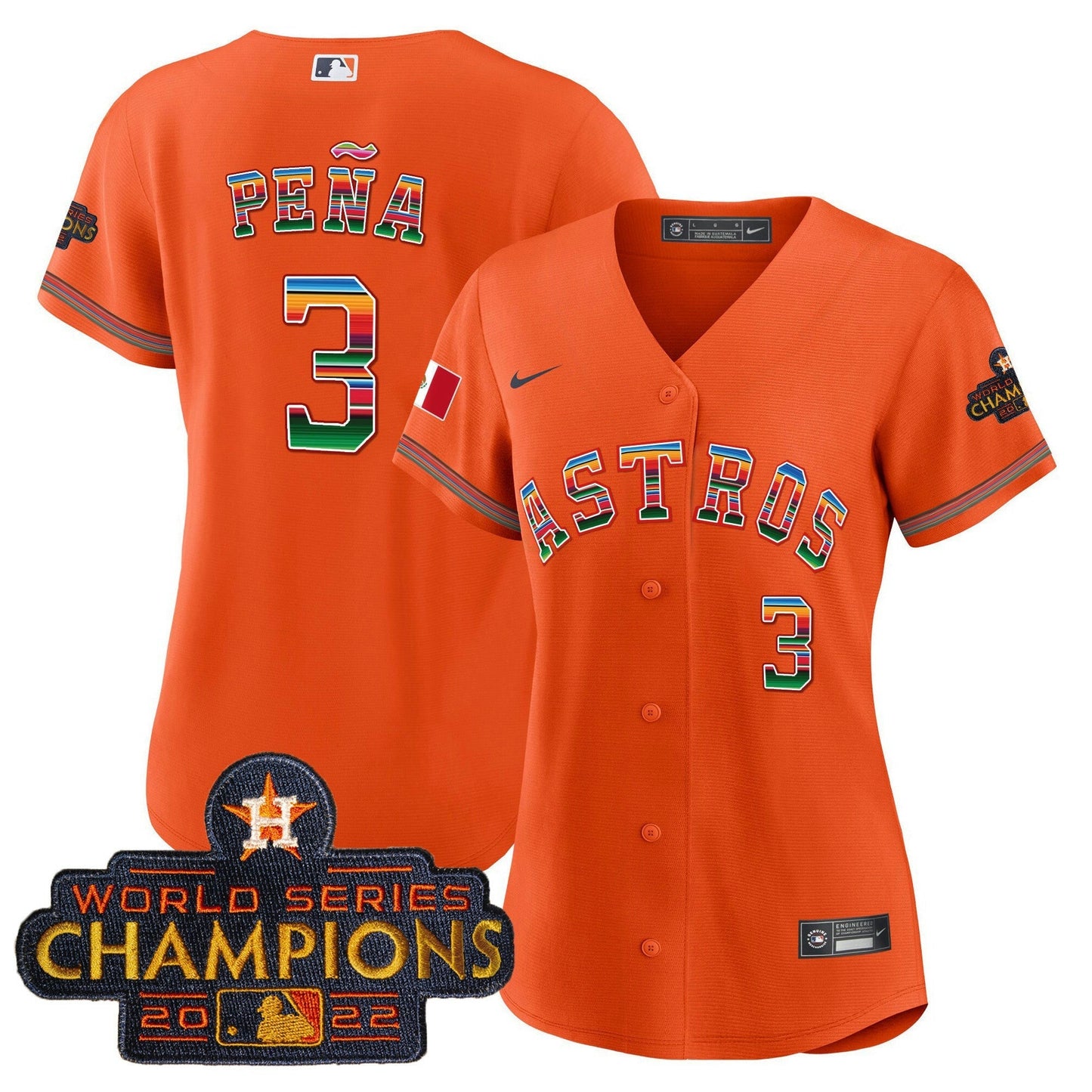 Camisa MLB Houston Astros Women’s Mexico Baseball Limited Jersey