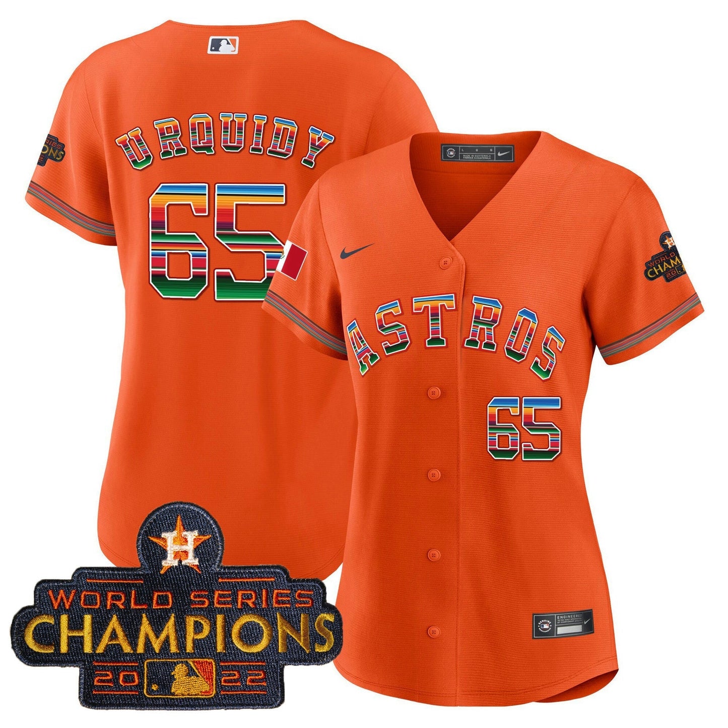 Camisa MLB Houston Astros Women’s Mexico Baseball Limited Jersey