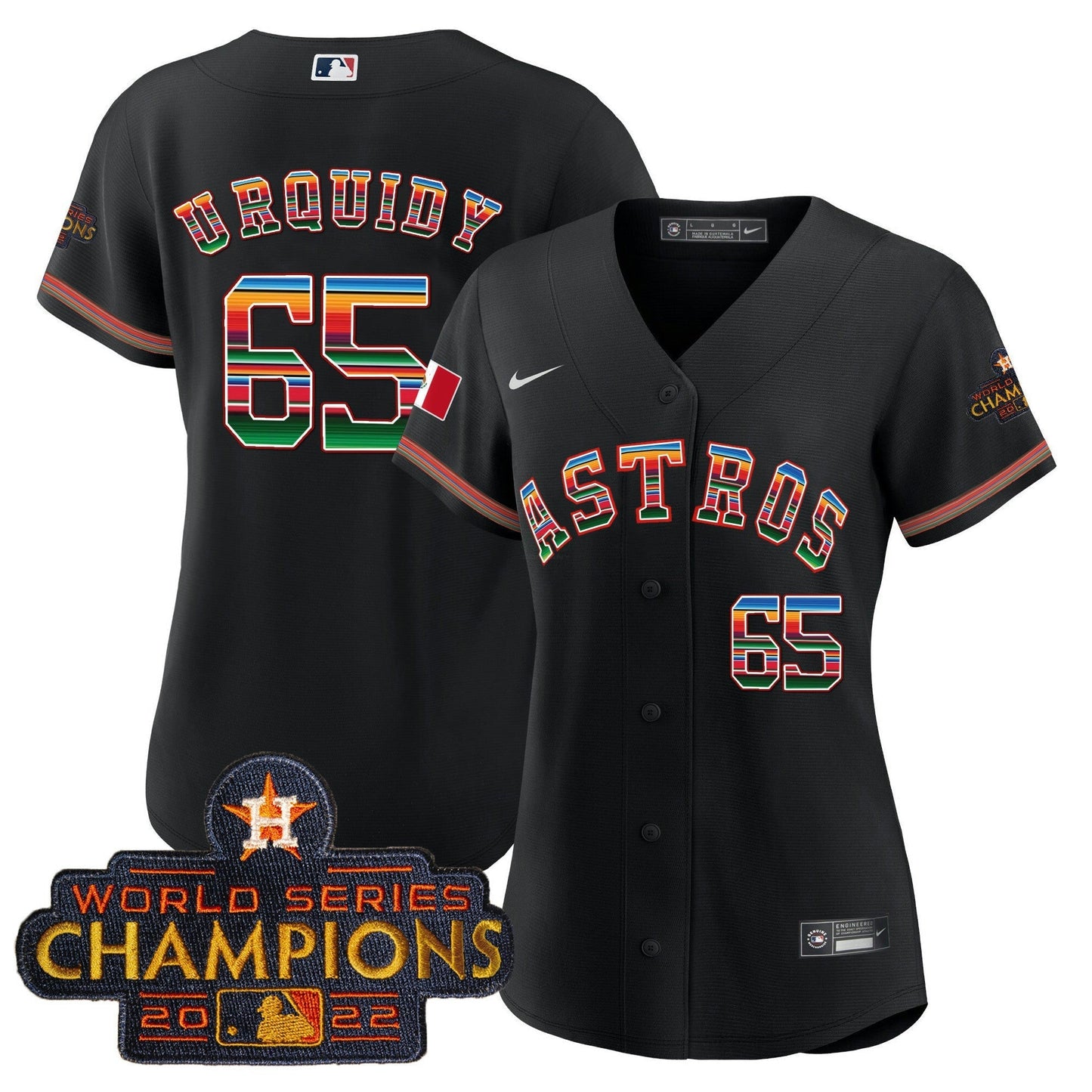 Camisa MLB Houston Astros Women’s Mexico Baseball Limited Jersey