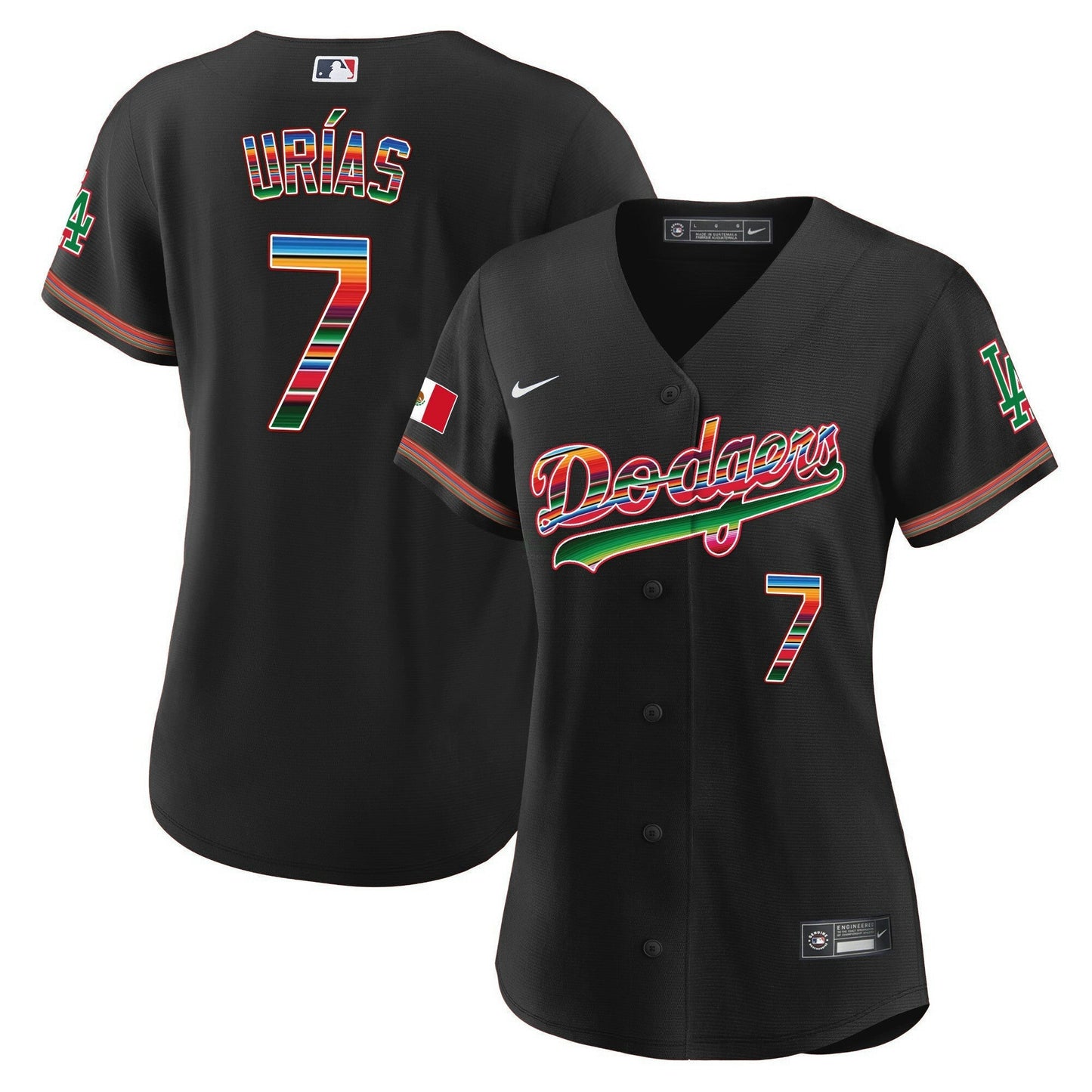 Camisa MLB Los Angeles Dodgers Women’s Mexico Baseball Limited Jersey