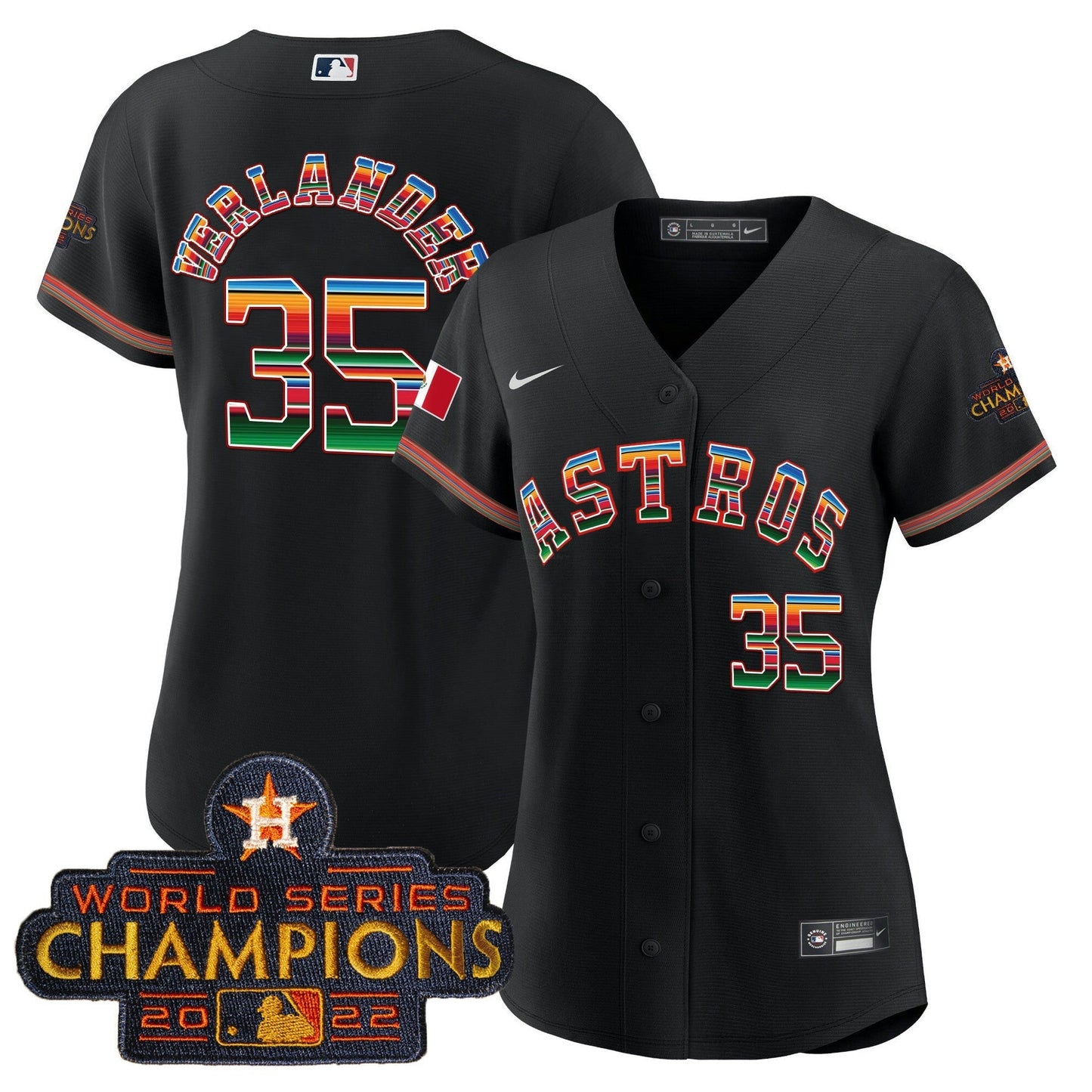 Camisa MLB Houston Astros Women’s Mexico Baseball Limited Jersey