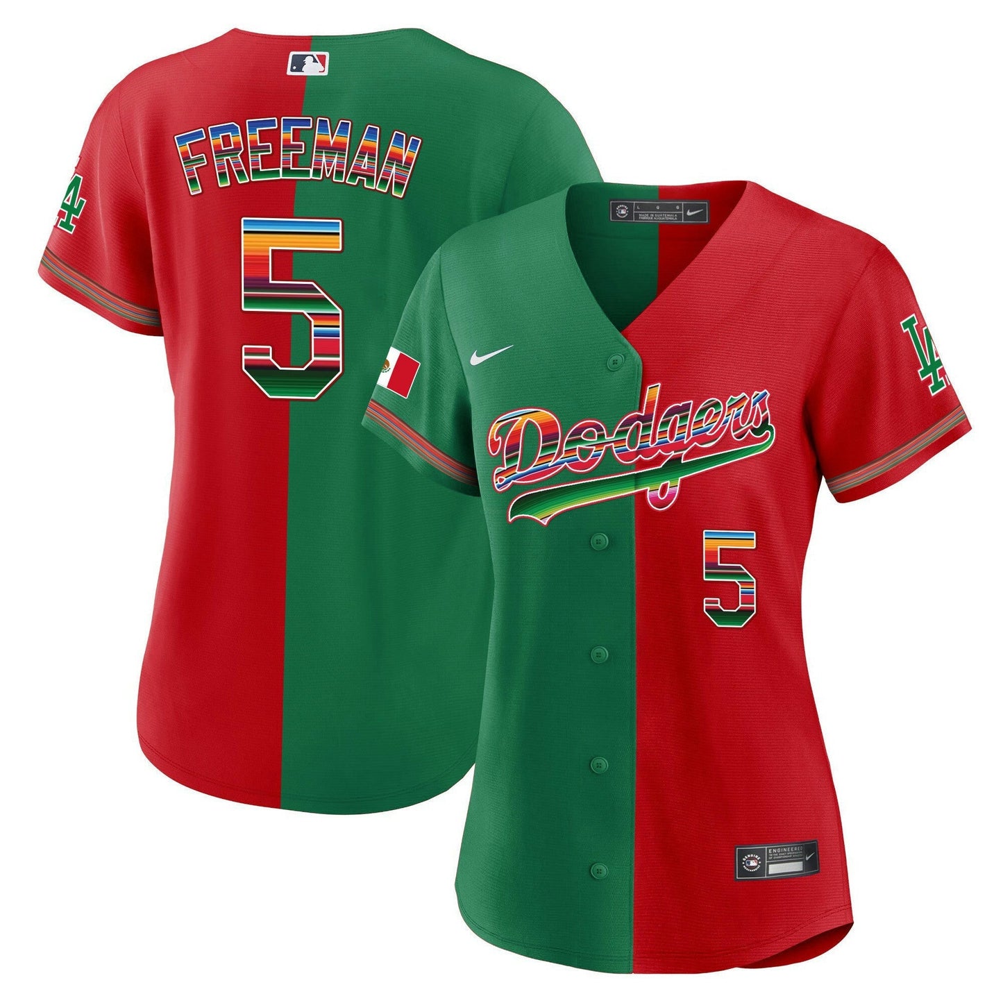 Camisa MLB Los Angeles Dodgers Women’s Mexico Baseball Limited Jersey