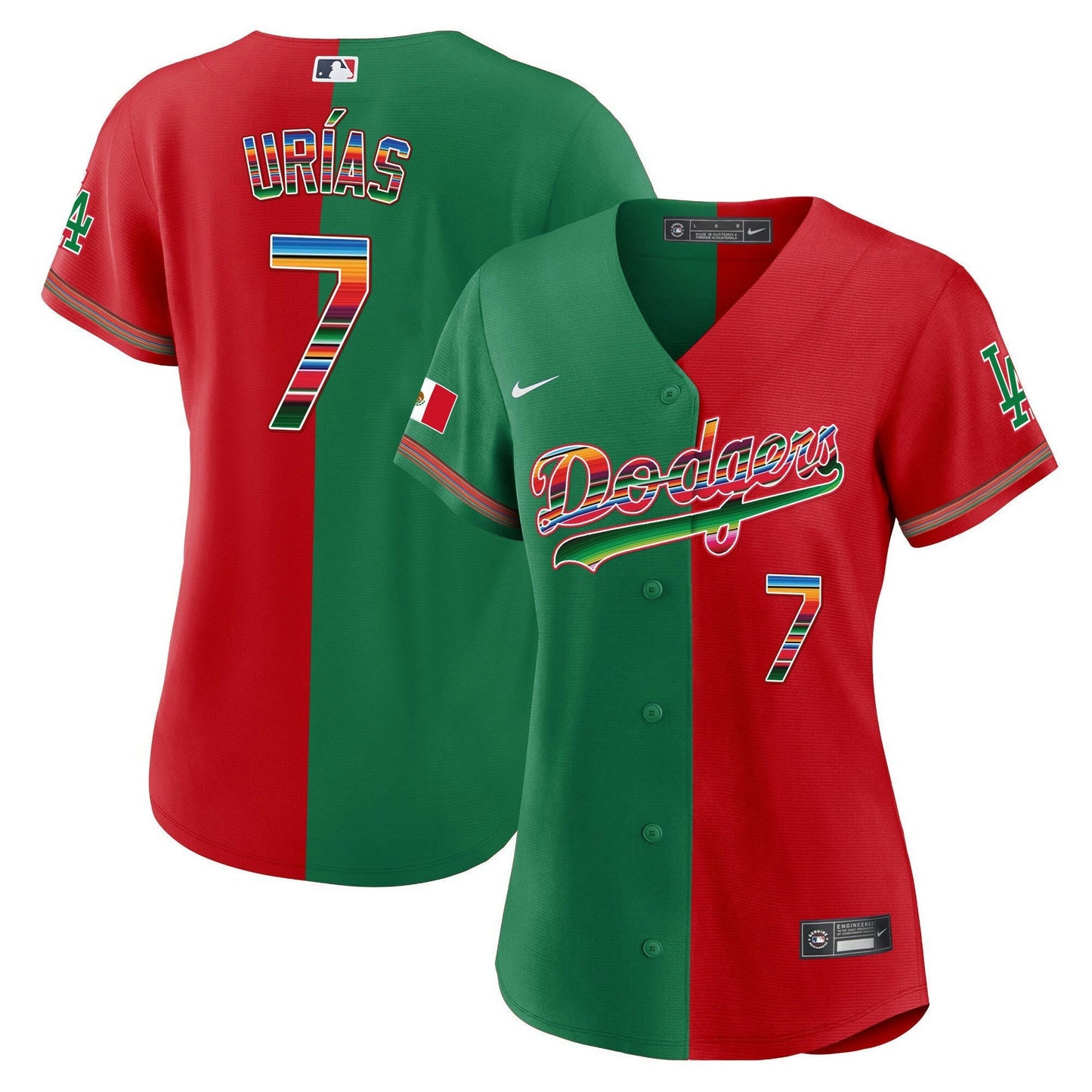 Camisa MLB Los Angeles Dodgers Women’s Mexico Baseball Limited Jersey