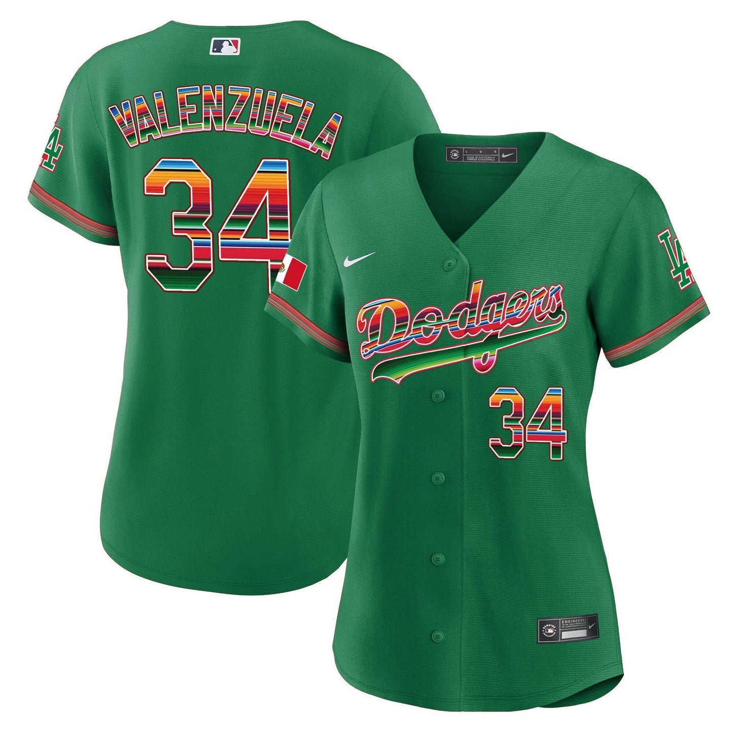 Camisa MLB Los Angeles Dodgers Women’s Mexico Baseball Limited Jersey
