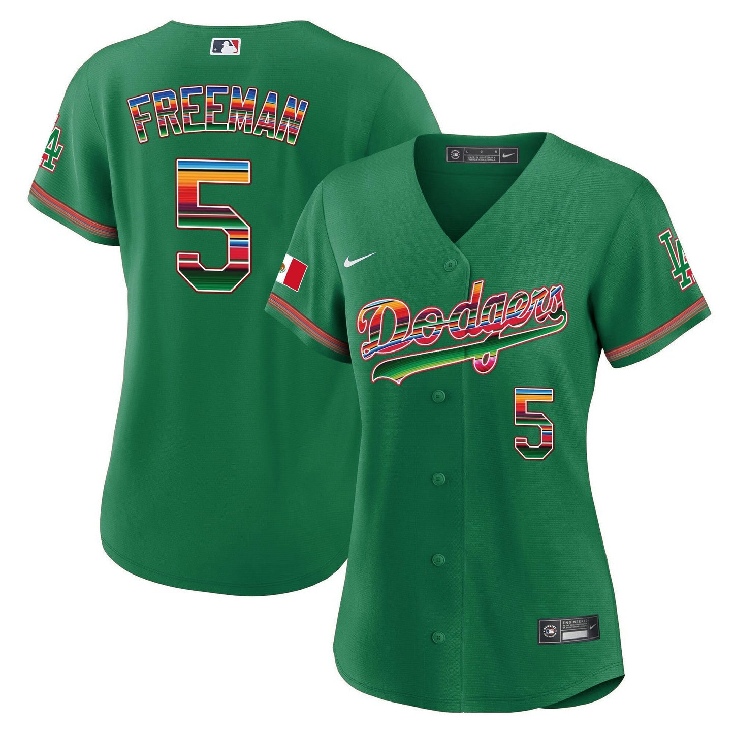Camisa MLB Los Angeles Dodgers Women’s Mexico Baseball Limited Jersey