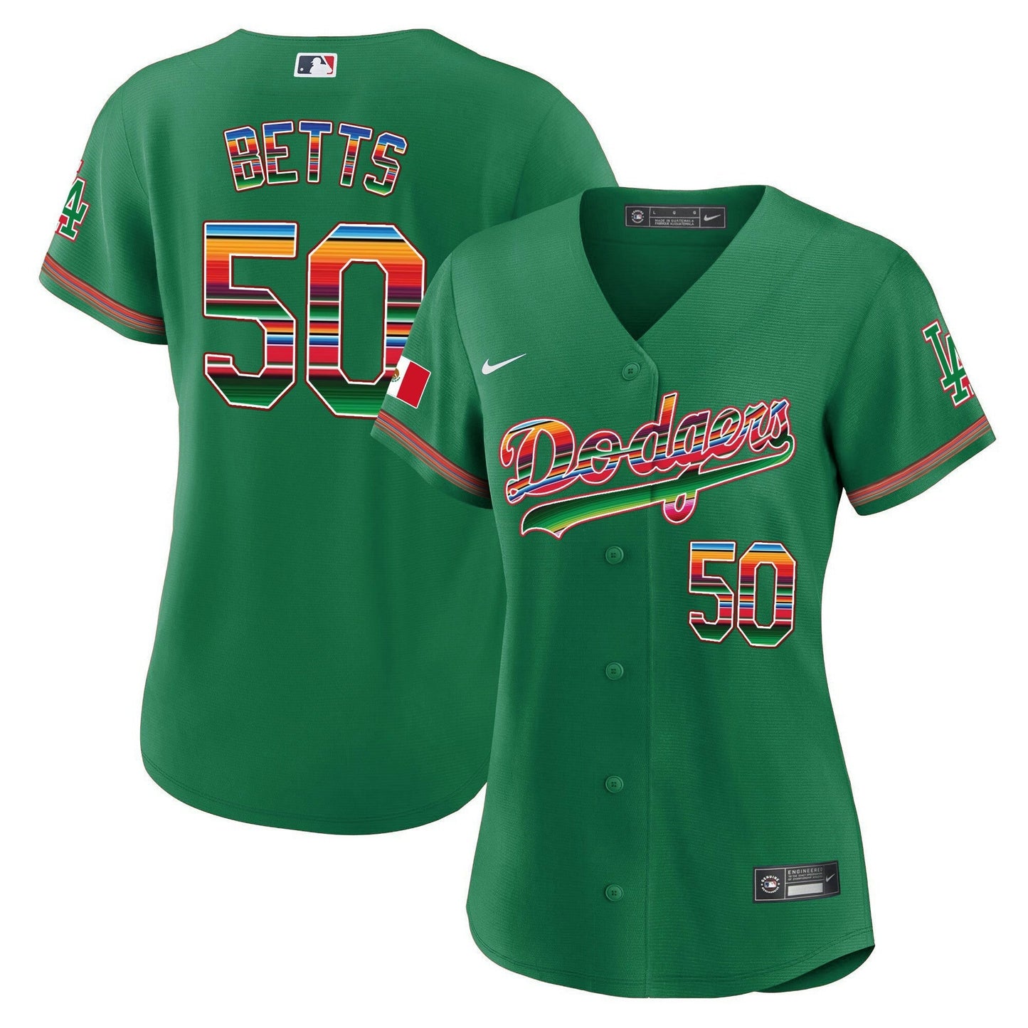 Camisa MLB Los Angeles Dodgers Women’s Mexico Baseball Limited Jersey