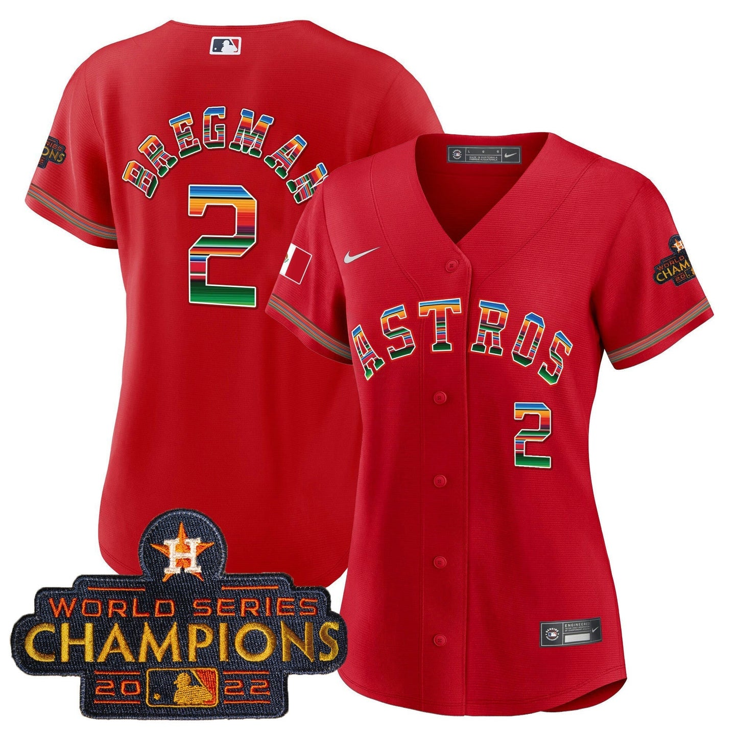Camisa MLB Houston Astros Women’s Mexico Baseball Limited Jersey