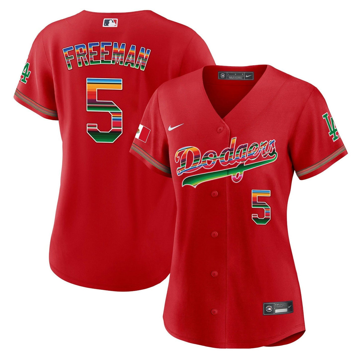 Camisa MLB Los Angeles Dodgers Women’s Mexico Baseball Limited Jersey