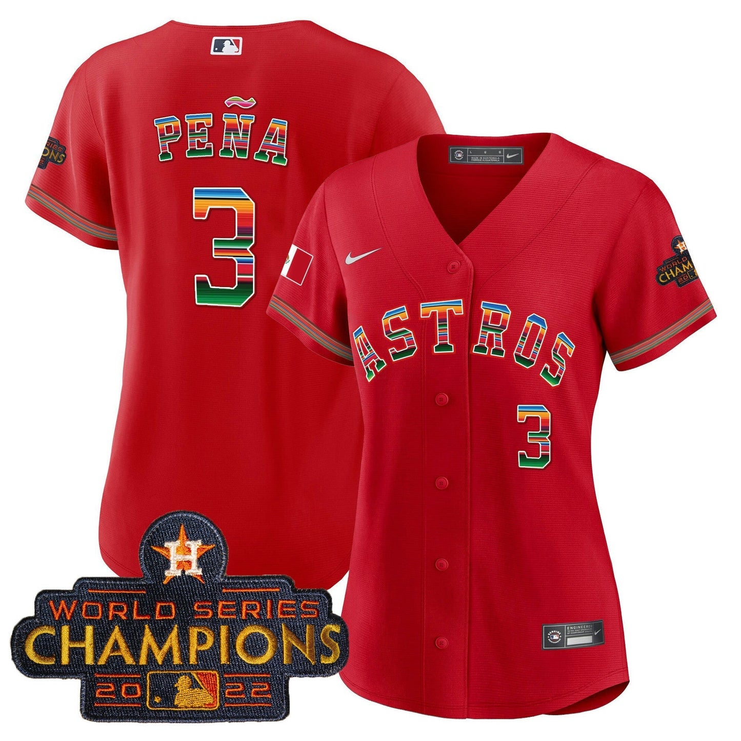 Camisa MLB Houston Astros Women’s Mexico Baseball Limited Jersey
