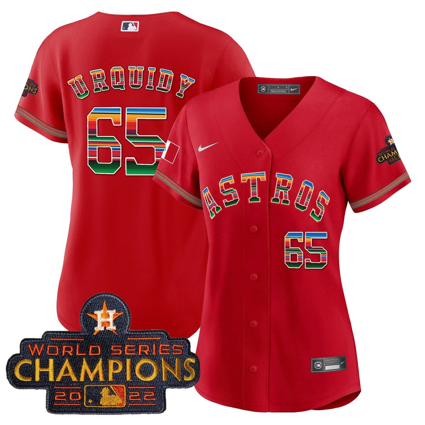 Camisa MLB Houston Astros Women’s Mexico Baseball Limited Jersey