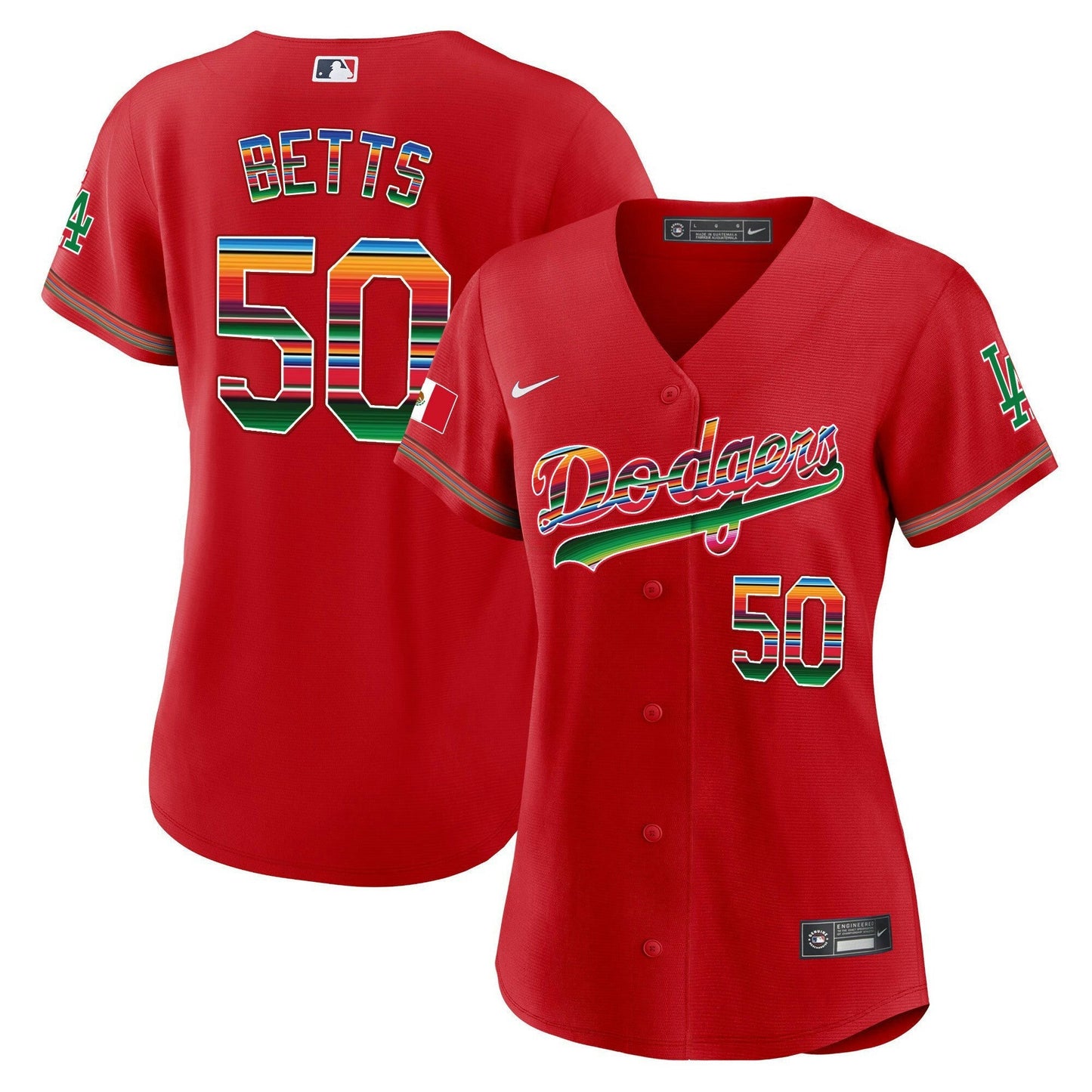Camisa MLB Los Angeles Dodgers Women’s Mexico Baseball Limited Jersey