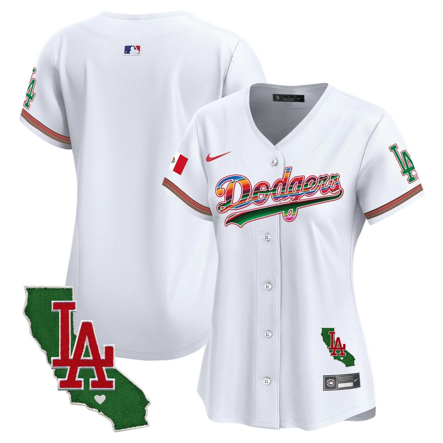 Camisa MLB Women’s Mexico California Patch Vapor Premier Limited Jersey V2