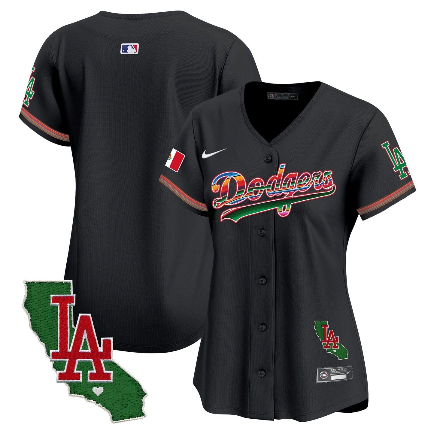 Camisa MLB Women’s Mexico California Patch Vapor Premier Limited Jersey V2