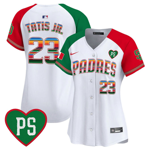 Camisa MLB Women’s Mexico “For Peter” Patch Vapor Premier Limited Jersey