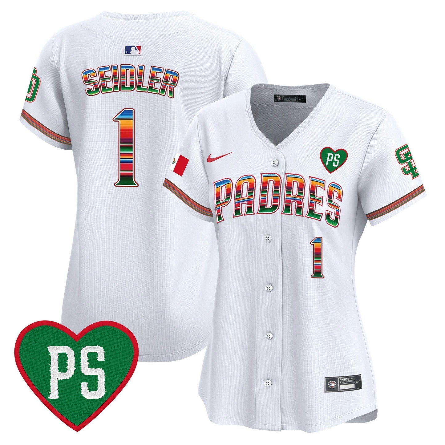 Camisa MLB Women’s Mexico “For Peter” Patch Vapor Premier Limited Jersey