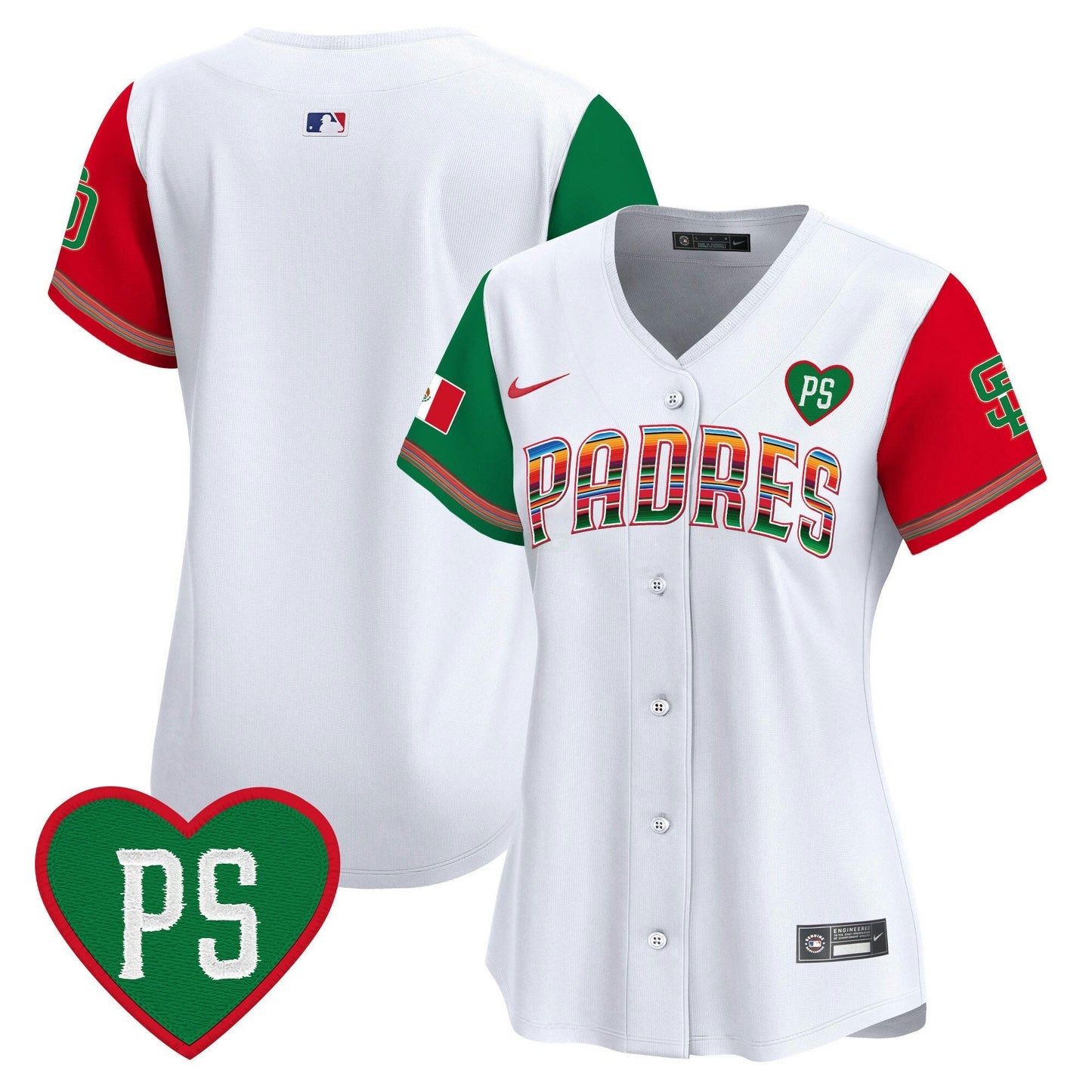 Camisa MLB Women’s Mexico “For Peter” Patch Vapor Premier Limited Jersey