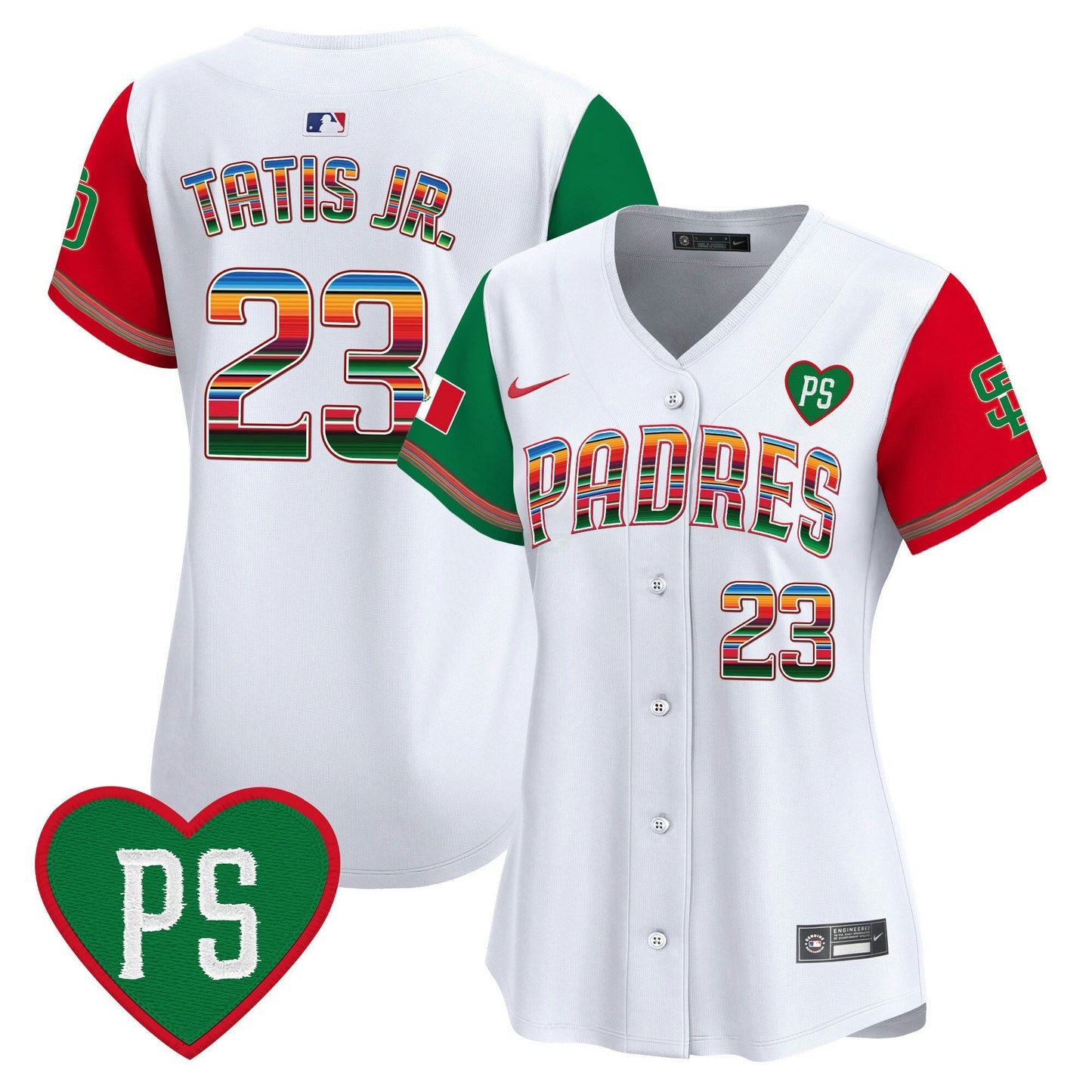 Camisa MLB Women’s Mexico “For Peter” Patch Vapor Premier Limited Jersey