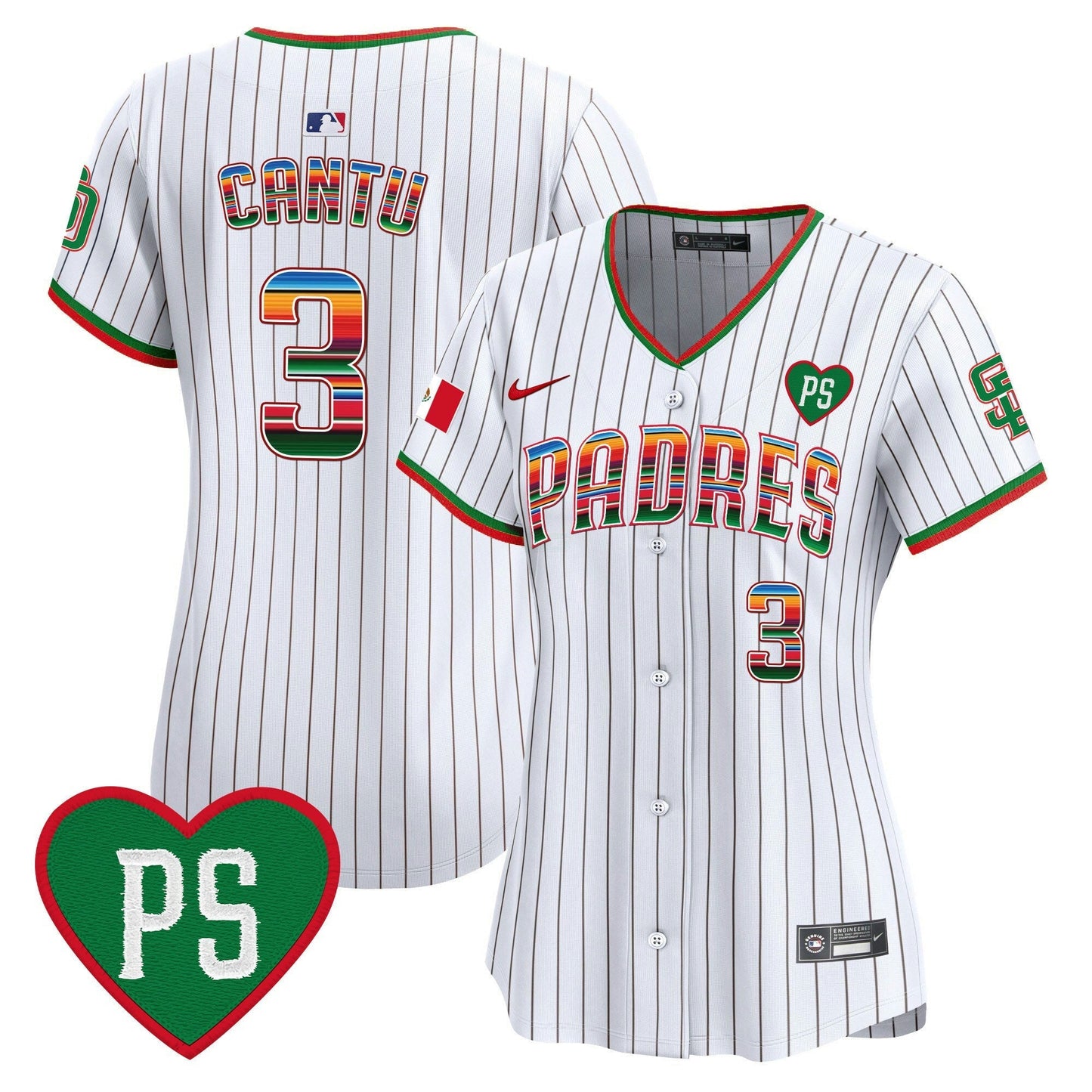 Camisa MLB Women’s Mexico “For Peter” Patch Vapor Premier Limited Jersey