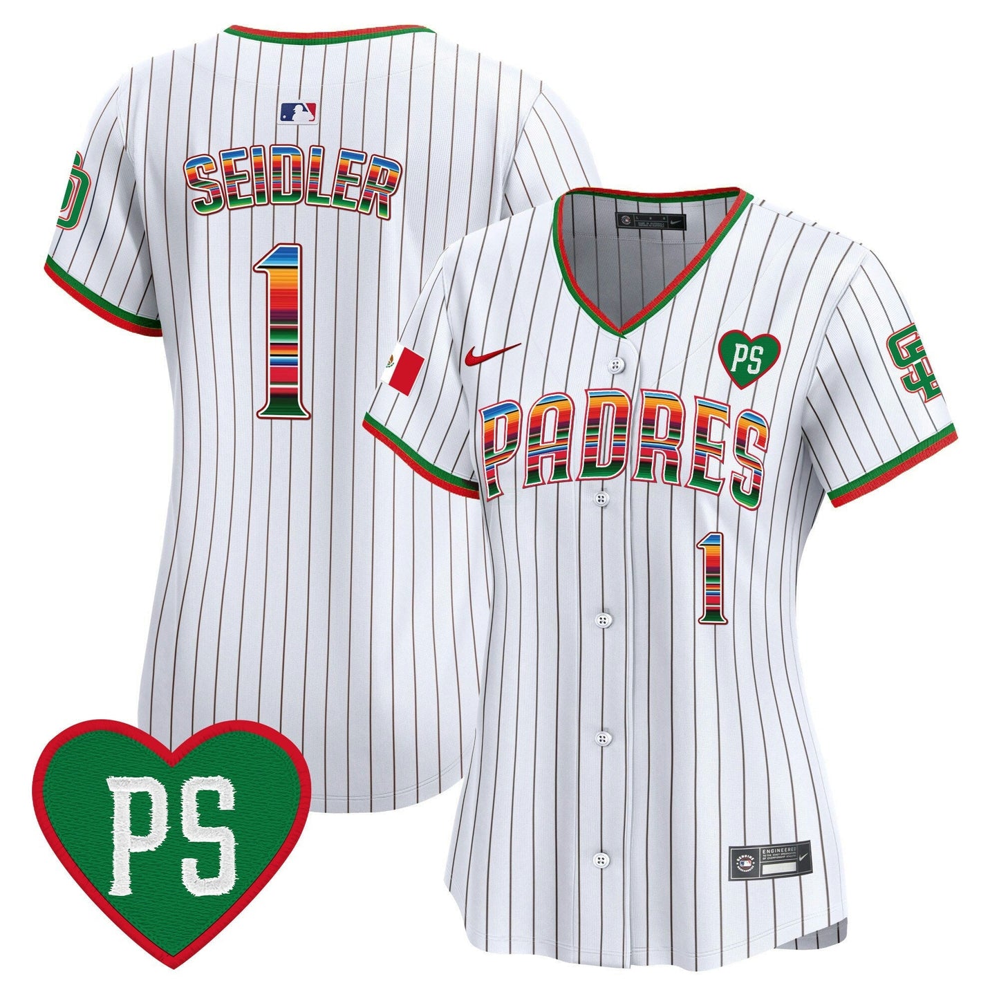 Camisa MLB Women’s Mexico “For Peter” Patch Vapor Premier Limited Jersey