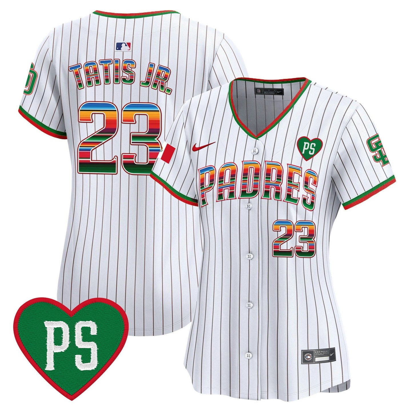Camisa MLB Women’s Mexico “For Peter” Patch Vapor Premier Limited Jersey