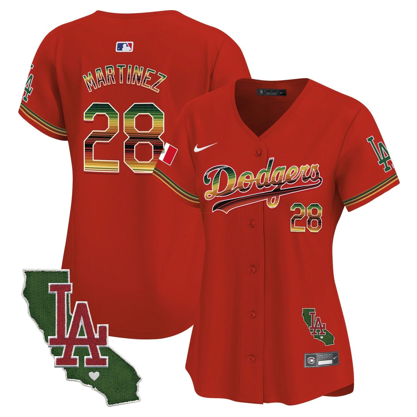 Camisa MLB Women’s Mexico Traditional Style Vapor Premier Limited Jersey
