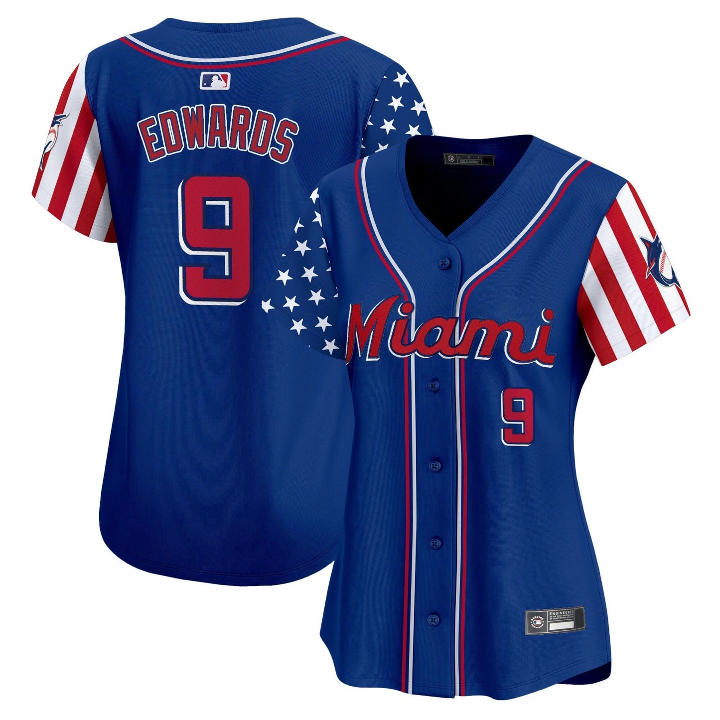 Camisa MLB Women’s Miami 2025 Independence Day Vapor Premier Limited Jersey