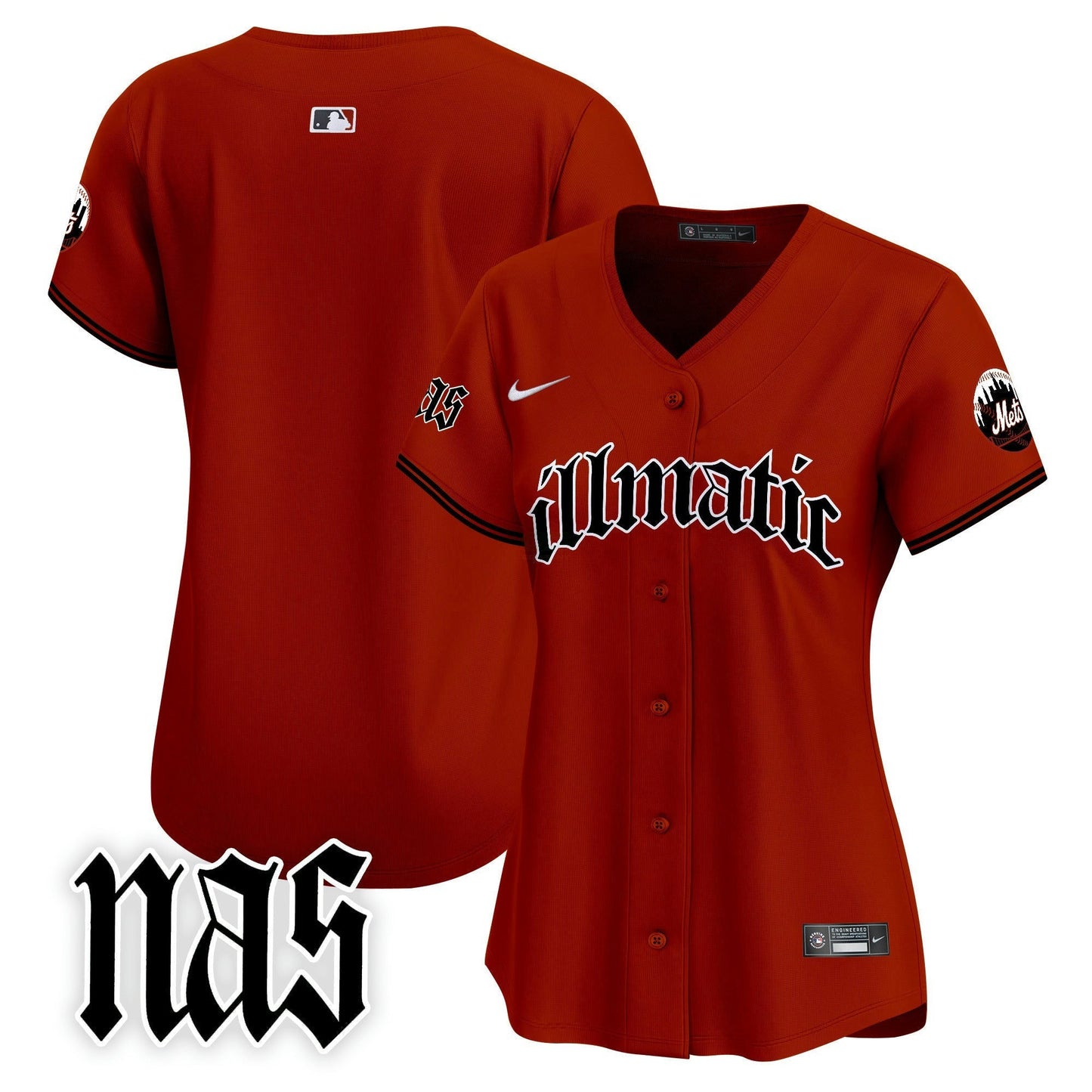 Camisa MLB Women’s Nas Illmatic Vapor Premier Limited Jersey