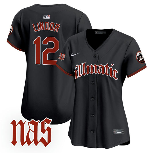 Camisa MLB Women’s Nas Illmatic Vapor Premier Limited Jersey
