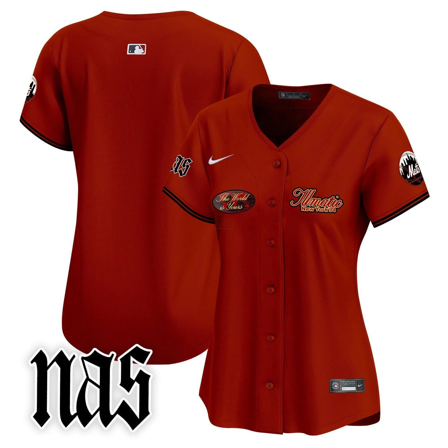 Camisa MLB Women’s Nas Illmatic Vapor Premier Limited Jersey V2