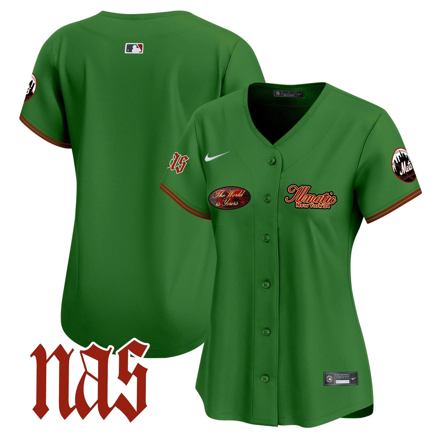 Camisa MLB Women’s Nas Illmatic Vapor Premier Limited Jersey V2