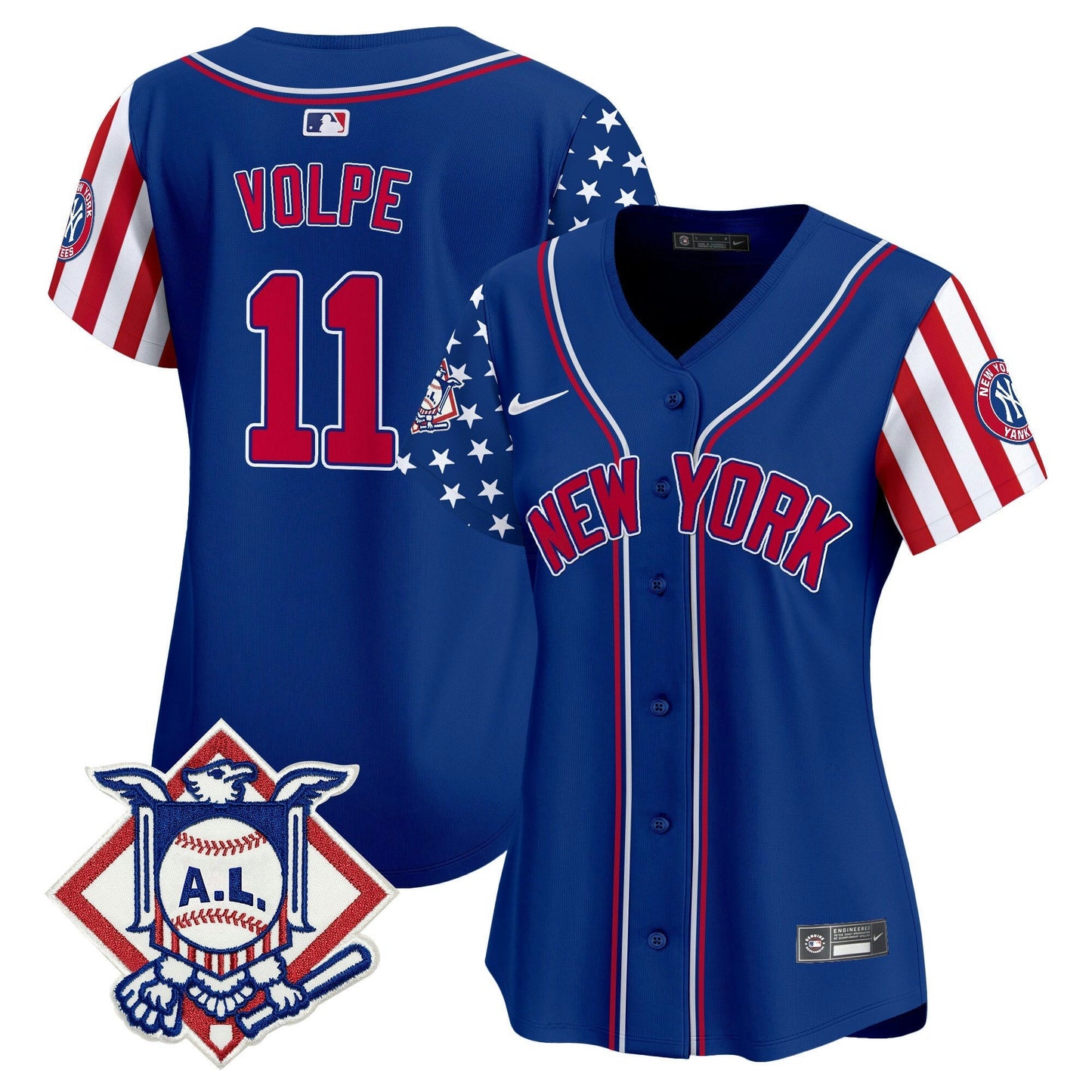 Camisa MLB Women’s New York 2024 Fourth of July Vapor Premier Limited Jersey V2