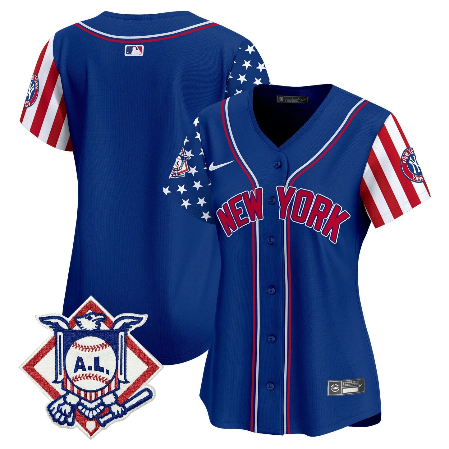 Camisa MLB Women’s New York 2024 Fourth of July Vapor Premier Limited Jersey V2