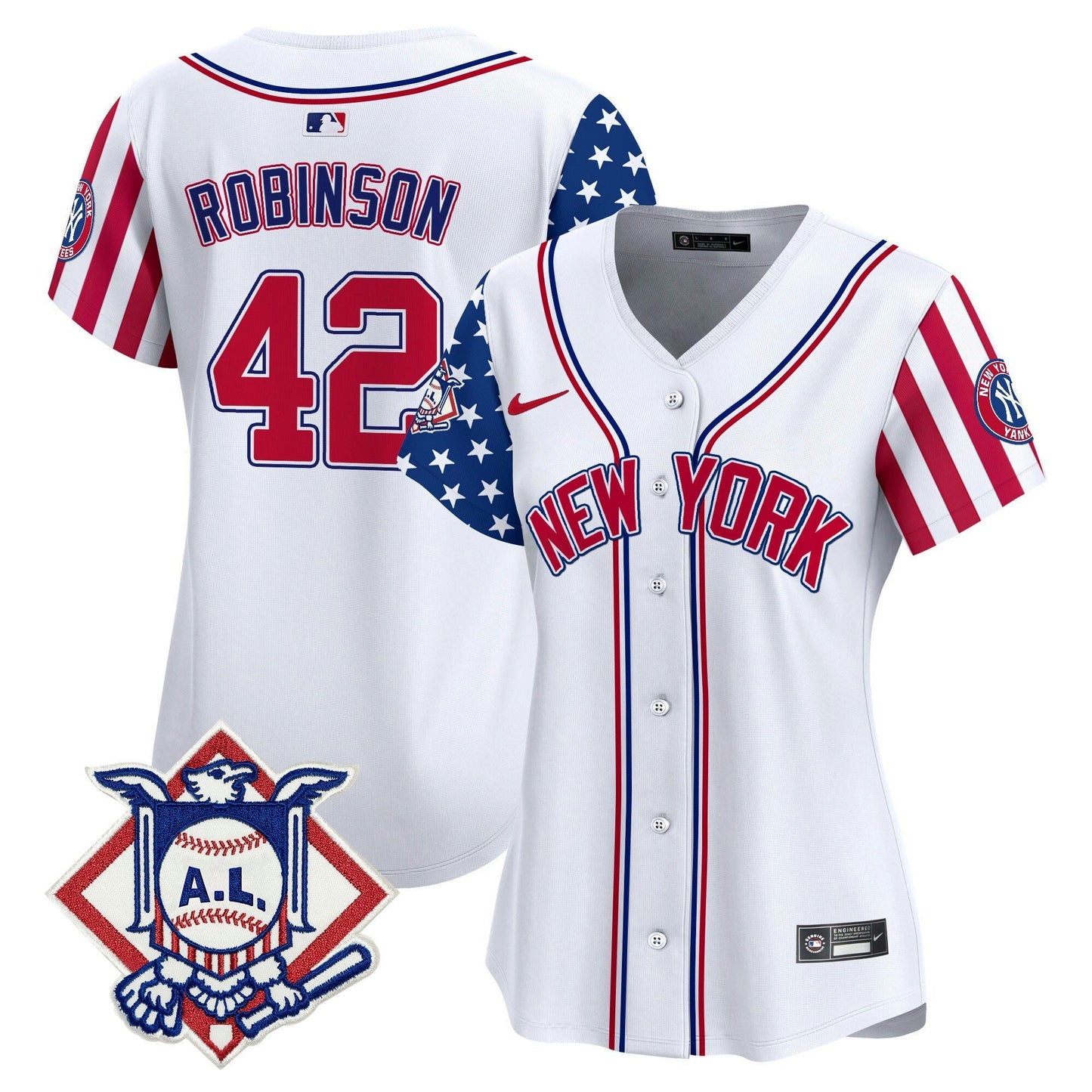 Camisa MLB Women’s New York 2024 Fourth of July Vapor Premier Limited Jersey V2
