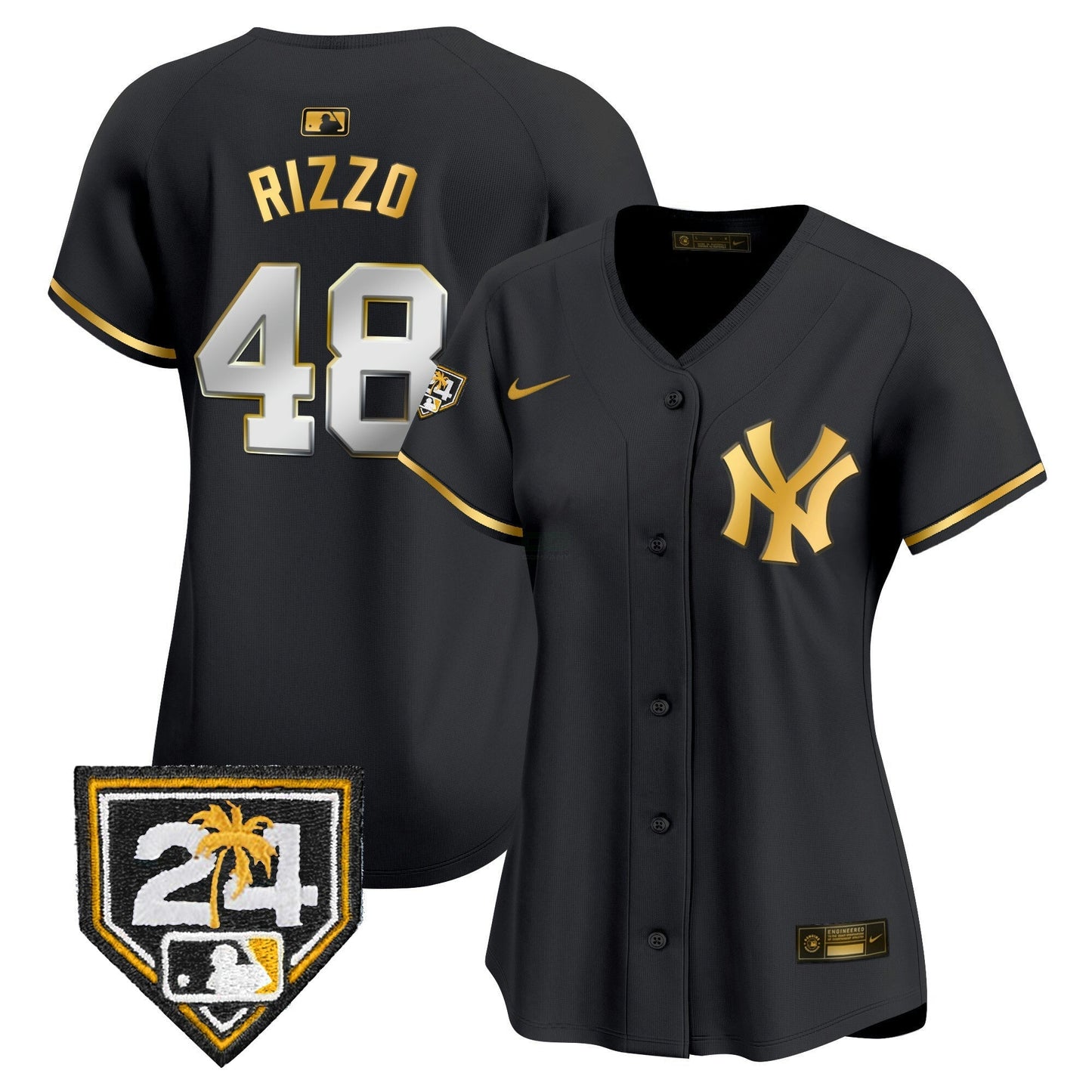 Camisa MLB Women’s New York 2024 Spring Training Patch Vapor Premier Limited Jersey
