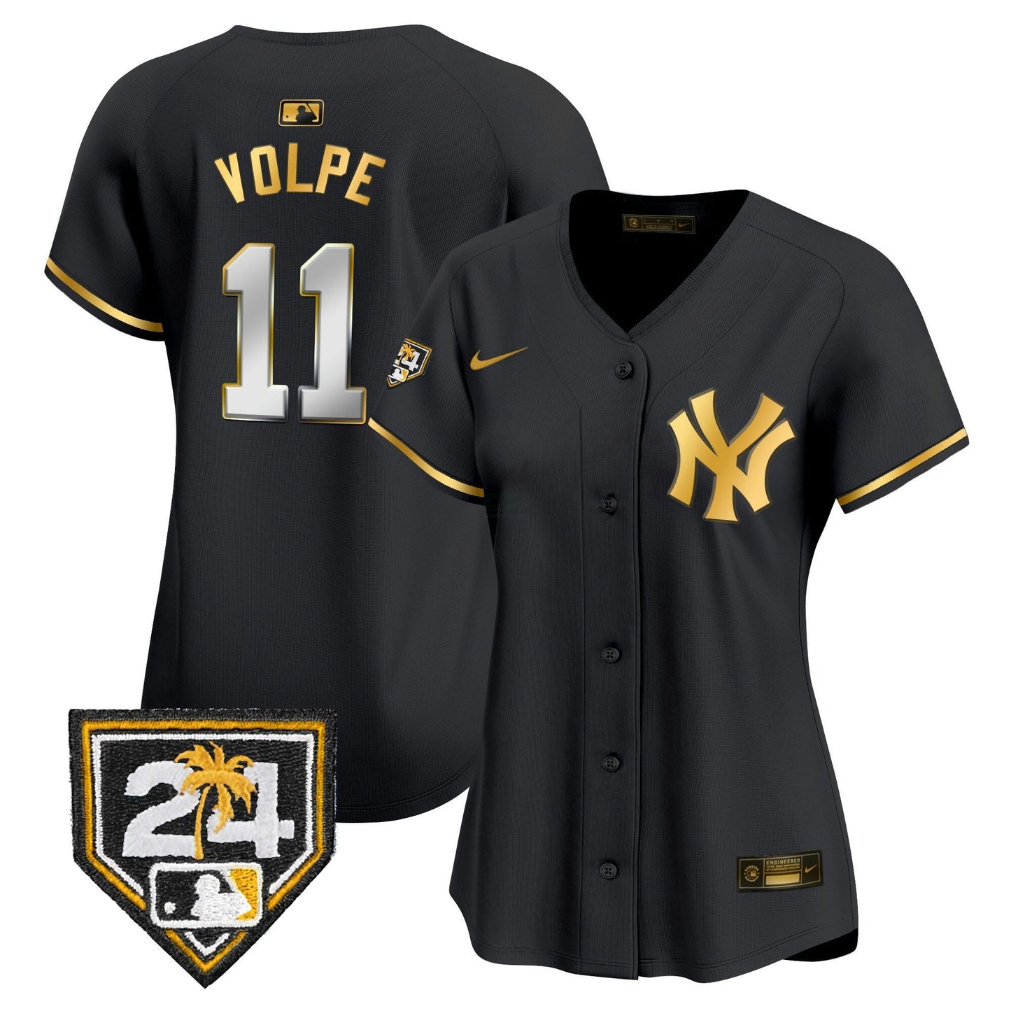 Camisa MLB Women’s New York 2024 Spring Training Patch Vapor Premier Limited Jersey