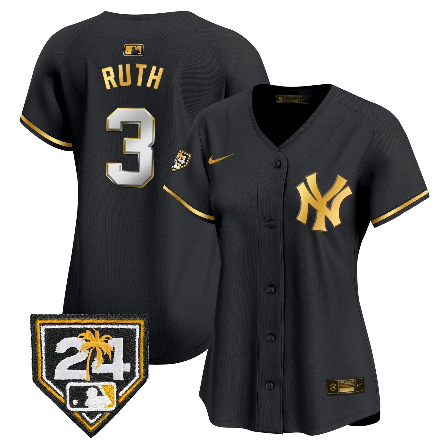 Camisa MLB Women’s New York 2024 Spring Training Patch Vapor Premier Limited Jersey